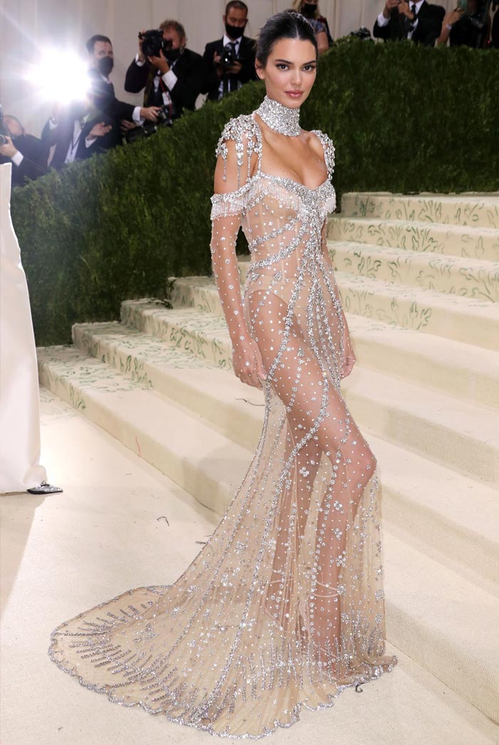 Kendall Jenner in Givenchy at the Met Gala
